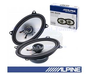 ALPINE SXE-4625S 4x6" 150W 2-Way Coaxial Rear Speakers For DAEWOO NEXIA