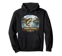 Alpine Trout Leap Wild River Angler Escape Pullover Hoodie