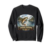 Alpine Trout Leap Wild River Angler Escape Sweatshirt