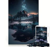 Alpine Views Jigsaw Puzzles for Teenagers 1000 Pieces Memory Boost Restful Escape Fine Xmas Gift (50x75cm)