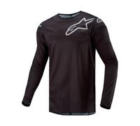 Alpinestar Racer Graphite Motocross Jersey Black Adults