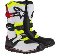 Alpinestars 2004017235110 Tech-T Boots 10 White/Red/Yellow/Black