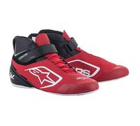Alpinestars 2022 TECH-1 K V2 SHOES - Red/Black/White - UK 8.5 / US 9.5 / EU 42.5