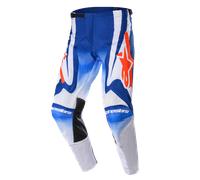 Alpinestars 2023 Racer Semi Pants Blue Hot Orange, Size: 32