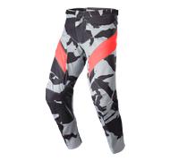 Alpinestars Racer Tactical 2023 Motocross Pants, grey-red, size 38 for Men