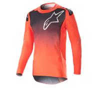 Alpinestars 2023 Supertech Risen Jersey Hot Orange Black, Size: XXL