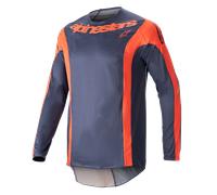 Alpinestars 2023 Techstar Arch Jersey Night Navy Hot Orange