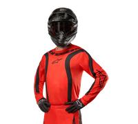 Alpinestars 2024 Fluid Lurv Jersey Hot Orange Black, Size: XXL