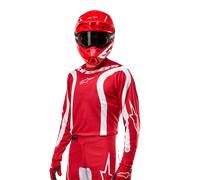 Alpinestars 2024 Fluid Lurv Jersey Mars Red White