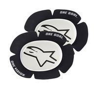 Alpinestars 2024 GP Sport Evo Knee Sliders Black White MX Motocross Off Road