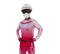 Alpinestars 2024 Supertech Dade Jersey Red Berry Lilac