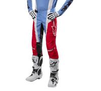 Alpinestars 2024 Techstar Ocuri Pants Light Blue Mars Red White, Size: 32