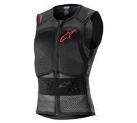 Alpinestars 2025 Nucleon Flex Pro Protection Vest Transparent Smoke Red Black