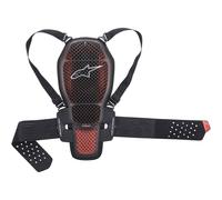 Alpinestars 2025 Nucleon KR-1 CELL Back Protector Smoke Black Red MX Motocross