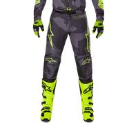 Alpinestars 2025 Racer Hollow Pants Dark Camo Yellow Fluo, Size: 32