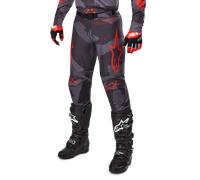 Alpinestars 2025 Racer Hollow Pants Gray Camo Orange Fluo, Size: 38