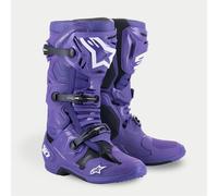 Alpinestars 2025 Tech 10 Motocross Boots Ultraviolet Black Enduro MX ATV Quad
