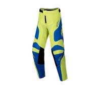 Alpinestars 2025 Youth Racer Veil Pants Yellow Fluo Blue, Size: 24