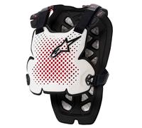 Alpinestars A-1 Pro Chest Protector, black/white, size XXL