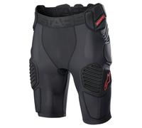 Alpinestars Bionic Pro Protector Shorts, black-red, size XL for Men