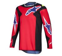 Alpinestars Fluid Grid Long Sleeve Jersey Red 2XL Men