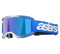 Alpinestars 2026 Goggles Vision 5 Blaze Blue Mirror Blue MX Enduro Off Road Quad