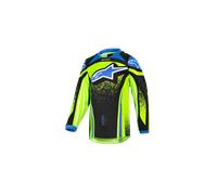 Alpinestars 2026 Kids Racer Nomur Jersey Dk Navy Yllw Fl Ucla Blue, Size: XS