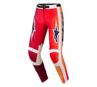 Alpinestars 2026 Racer Portl Motocross Pants Red Light Grey Dark Grey
