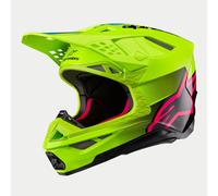 Alpinestars 2026 Supertech SM10 Unite Yellow Black Diva Pink Motocross Helmet