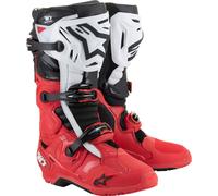 Alpinestars 2026 Tech 10 Enduro Adventure Boots Bright Red Black US 11