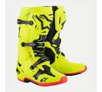 Alpinestars 2026 Tech 10 Motocross Boots Yellow Fluo Black Red /US 11