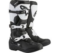 Alpinestars Tech 3 Motocross Boots, black-white, size 45 46 for Men