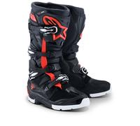 Alpinestars 2026 Tech 7 Enduro Drystar MX Boots Black Red Flou White