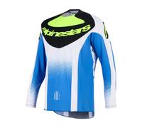 Alpinestars 2026 Techstar Knif Motocross Jersey Ucla Blue Black Yellow Flo