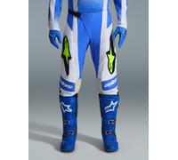 Alpinestars Techstar Knif Motocross Pants, blue-yellow, size 32 for Men