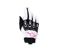 Alpinestars 2026 Womens Stella Full Bore Motocross Gloves White Pink Flo Black