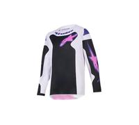 Alpinestars Fluid Grid Youth Motocross Jersey, black-grey, size XL