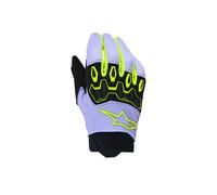 Alpinestars 2026 Youth Full Bore V2 Motocross Gloves Purple Yellow Flo