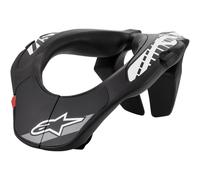 Alpinestars 6540118-12 Unisex-Adult Youth Neck Support Black/White (Multi, one_size)