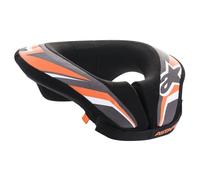 Alpinestars Sequence Youth Motocross Neck Guard, black/orange, size L/XL