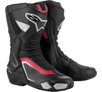 Alpinestars 2223225-199-42 SMX-6 V3 Vented Boots 8 Black/Silver/Red