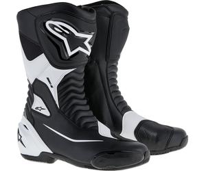 Alpinestars 2223517-12-48 SMX S Boots 12.5 Black/White