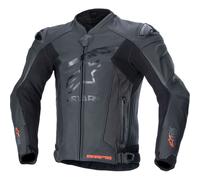 Alpinestars 3100324-1100-54 GP Plus R V4 Rideknit Leather Jacket 54 Black/black
