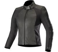 Alpinestars 3115519-10-48 Vika V2 Womens Leather Jacket 12 Black