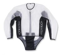 Alpinestars 3204917-01-XL Racing Rain Jacket XL Clear/Black