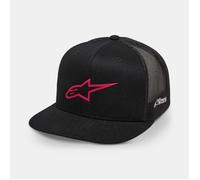 Alpinestars 3D Ageless Casual Paddock Trucker Hat Black Red