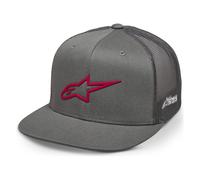 Alpinestars 3D Ageless Trucker Cap Grey/RedAdjustable Grey,Red