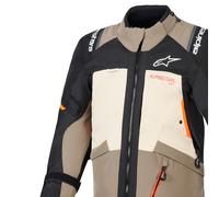 Alpinestars 4099-0850-08 Andes V4 Drystar Jacket 2XL Walnut Mastic/Black