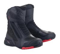 Alpinestars 4161-0101-42 RT-7 Drystar Boots 8 Black/Red