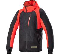 Alpinestars 4201824-1463-L MO.ST.EQ Hybrid Hooded Jacket Lg Black